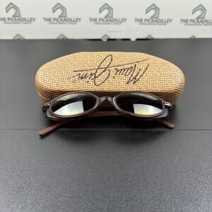 Maui Jim Sunglasses Tortoise Shell Brown Frame Women's Eyeglasses with Case